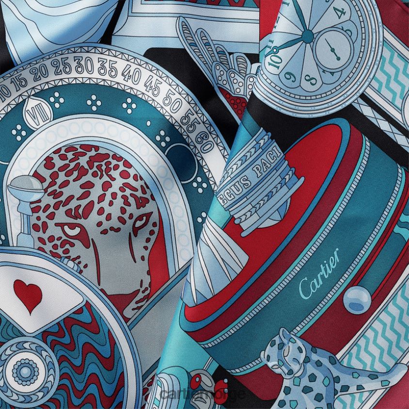 tilbehør Cartier arkivmotiv kvadrat 90 stilig F4466N1334