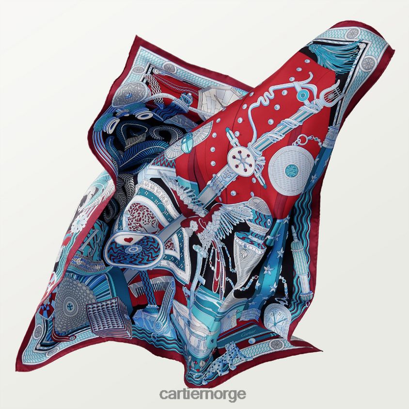 tilbehør Cartier arkivmotiv kvadrat 90 stilig F4466N1334