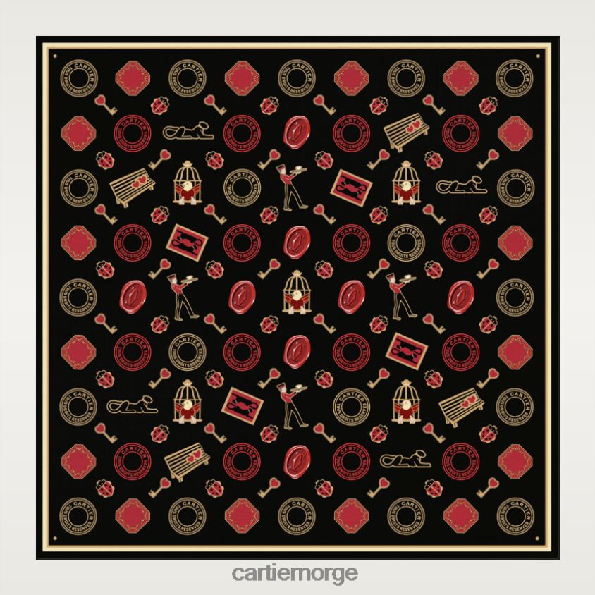 tilbehør Cartier diabolo kvadrat stilig F4466N1308