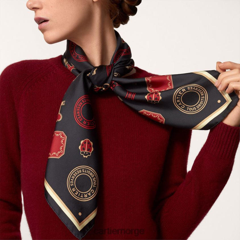 tilbehør Cartier diabolo kvadrat stilig F4466N1308