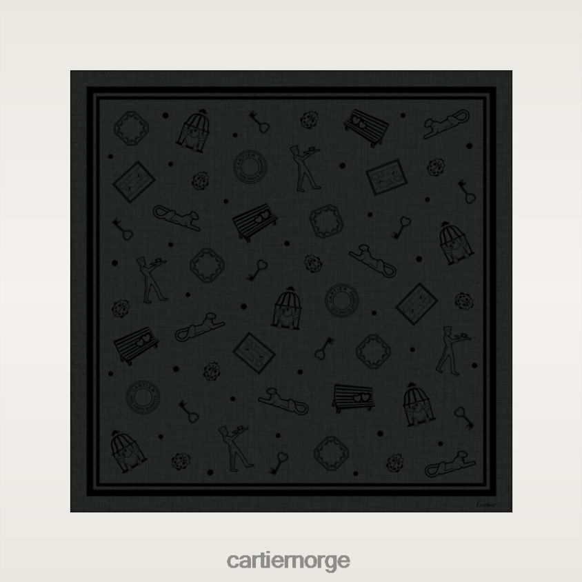 tilbehør Cartier diabolo sjal stilig F4466N1358