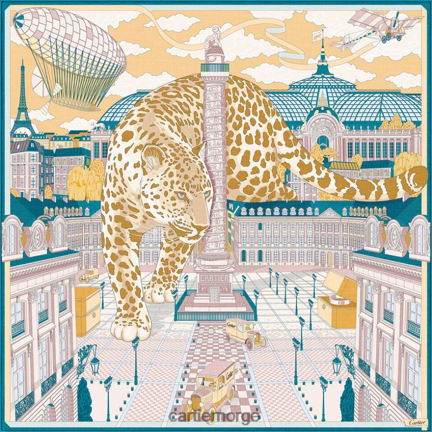 tilbehør Cartier sjal stilig F4466N1353