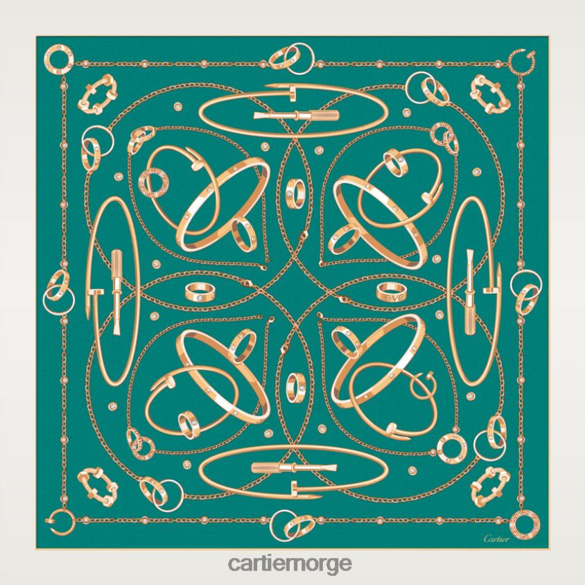 tilbehør Cartier skjerf stilig F4466N1317