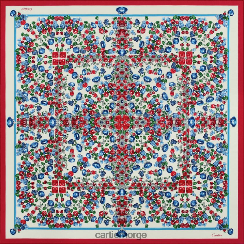 tilbehør Cartier tutti frutti sjal stilig F4466N1318