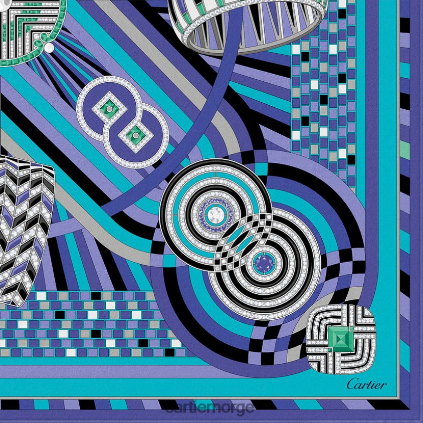 tilbehør Cartier vibrasjoner firkantet stilig F4466N1316