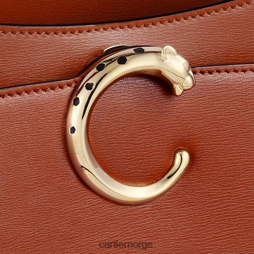 tilbehør Cartier panterveske, topphåndtaksveske stilig F4466N1060