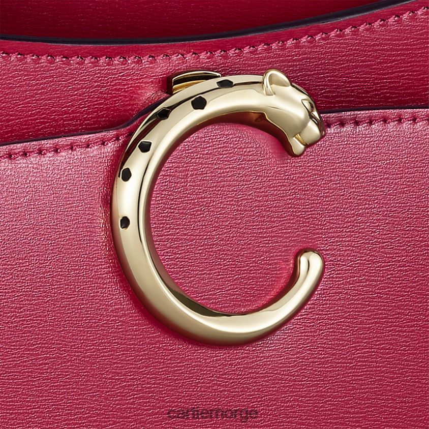 tilbehør Cartier panterveske, topphåndtaksveske stilig F4466N1079