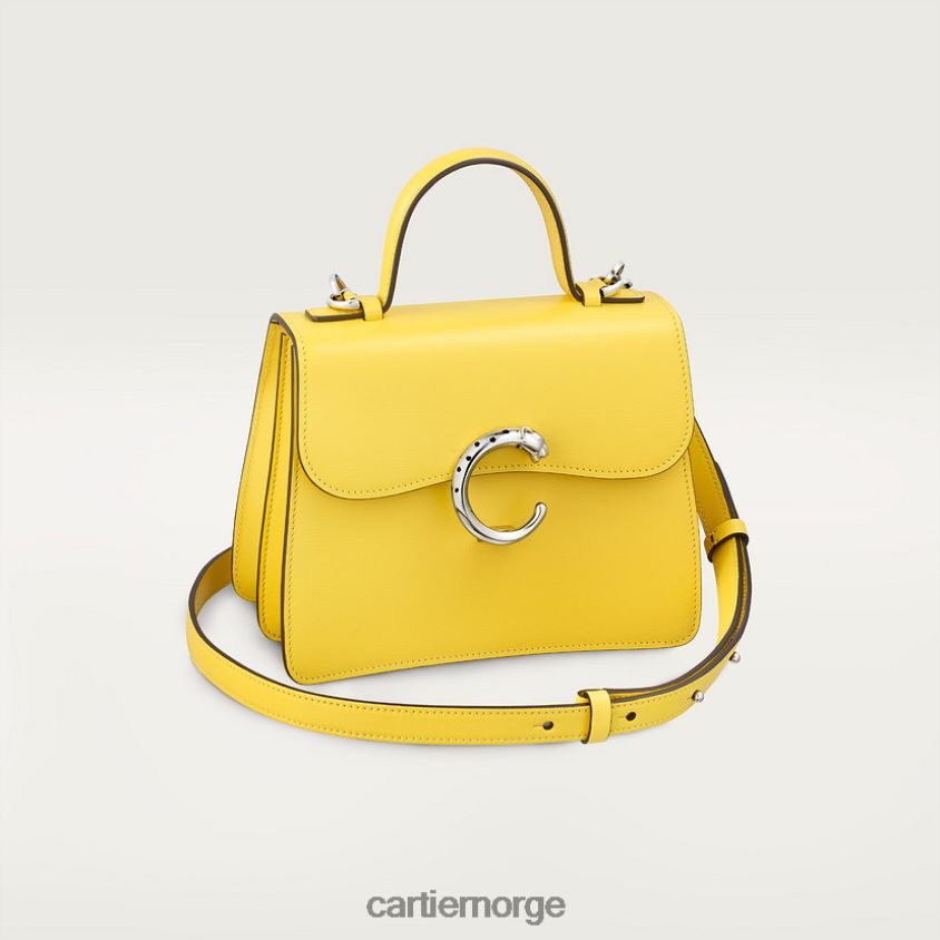 tilbehør Cartier panterveske, topphåndtaksveske stilig F4466N1114