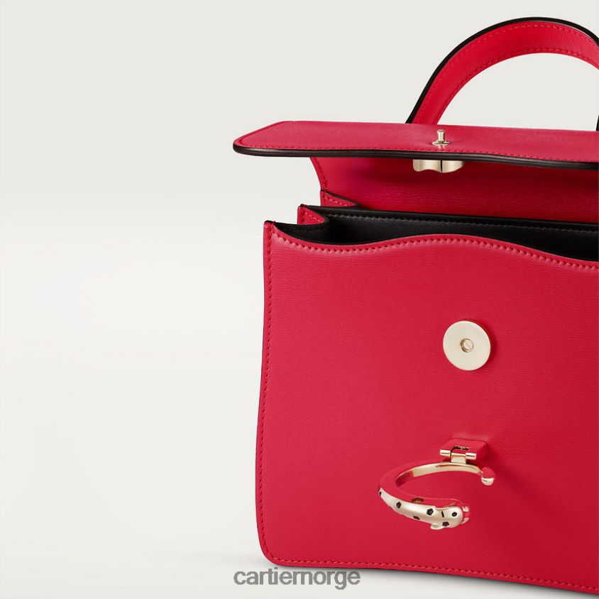 tilbehør Cartier panterveske, topphåndtaksveske stilig F4466N1274
