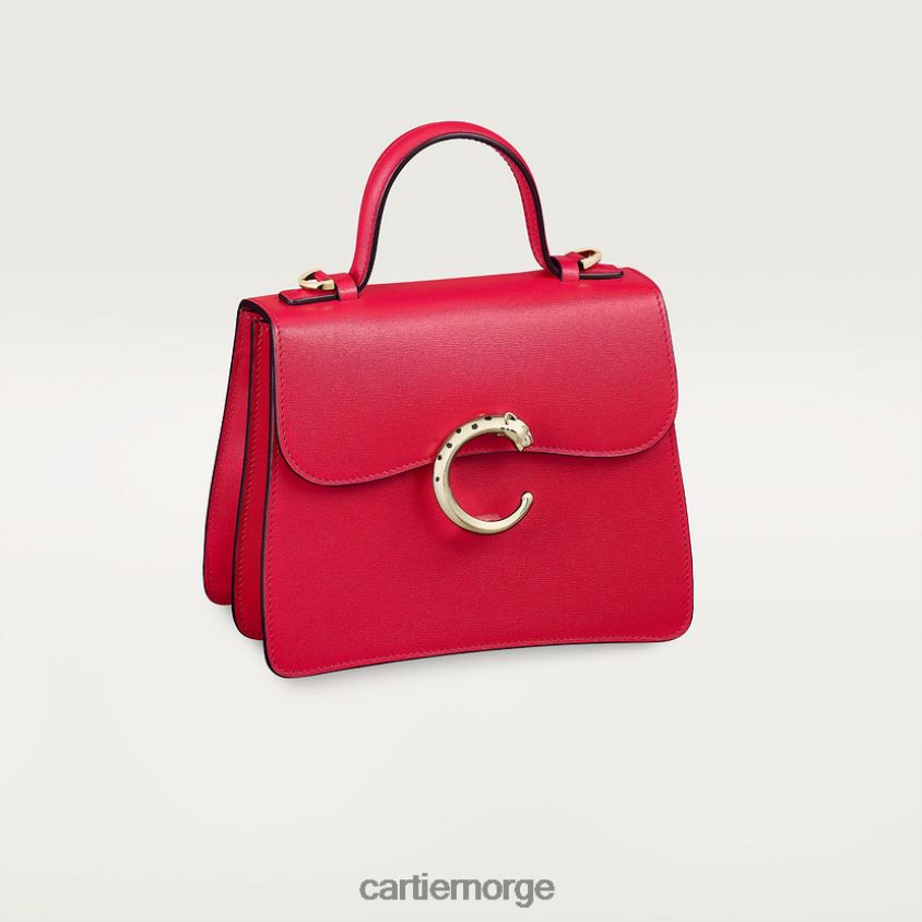 tilbehør Cartier panterveske, topphåndtaksveske stilig F4466N1274