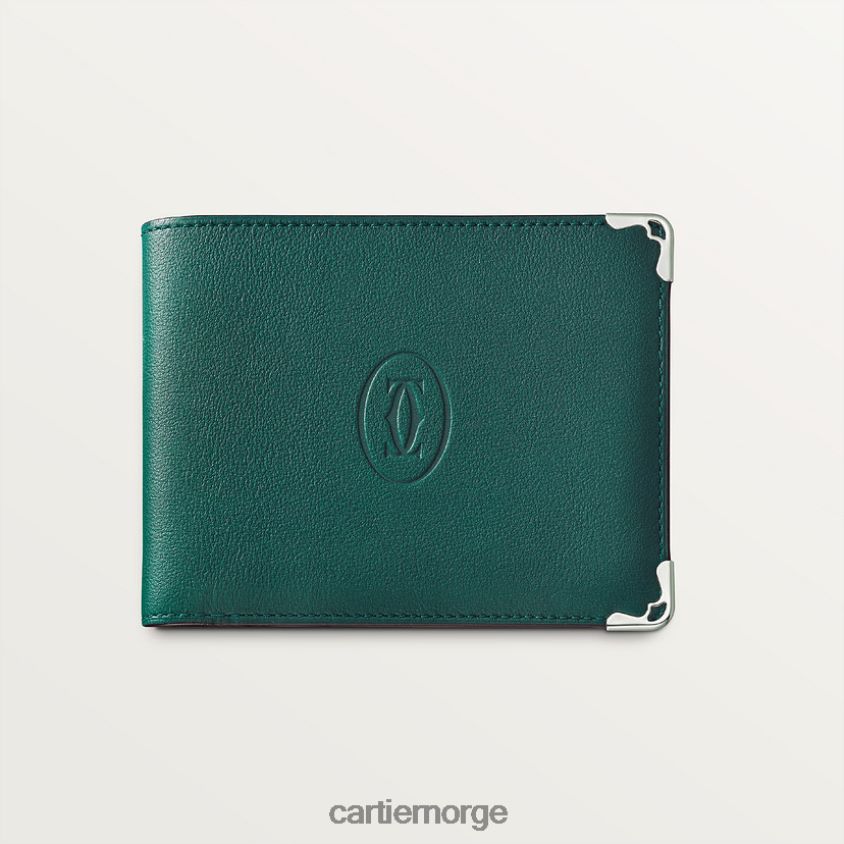 tilbehør Cartier 6-kredittkort lommebok, må stilig F4466N1208