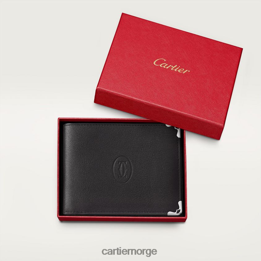 tilbehør Cartier 8-kredittkort lommebok, må stilig F4466N1092