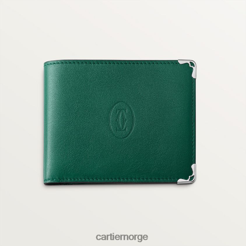 tilbehør Cartier 8-kredittkort lommebok, må stilig F4466N1209