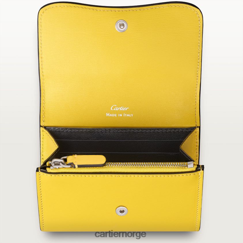 tilbehør Cartier Panthere kompakt lommebok stilig F4466N1108