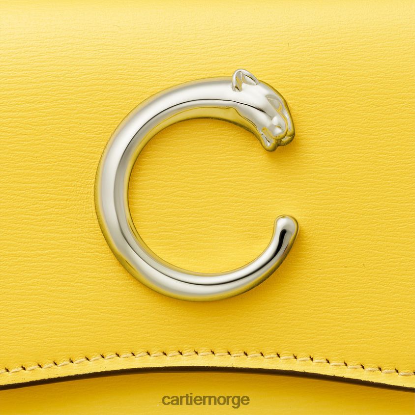 tilbehør Cartier Panthere kompakt lommebok stilig F4466N1108