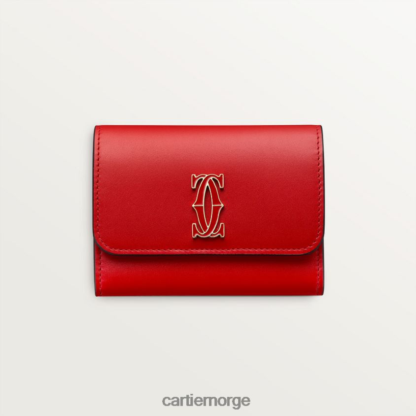 tilbehør Cartier c små lærvarer, lommebok stilig F4466N1288