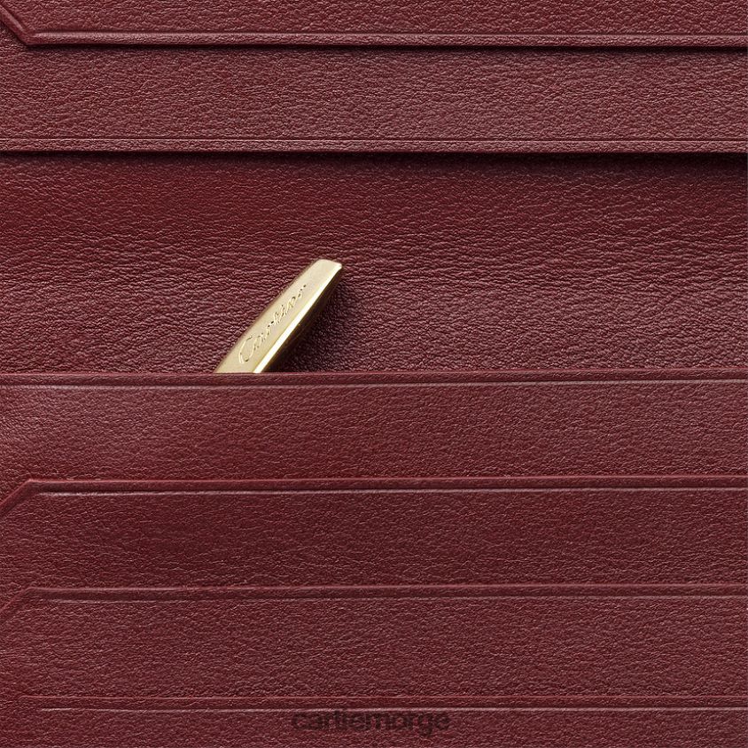 tilbehør Cartier internasjonal lommebok med glidelås, må stilig F4466N1246