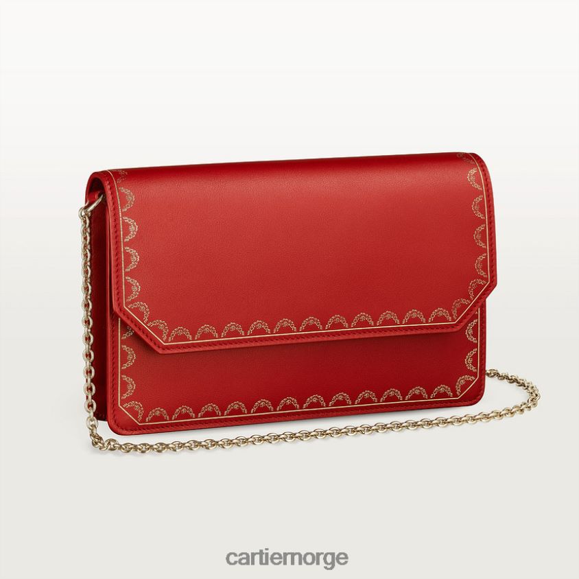 tilbehør Cartier lommebok bag, guirlande stilig F4466N1283