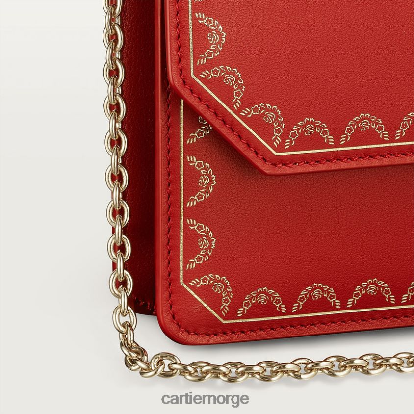 tilbehør Cartier lommebok bag, guirlande stilig F4466N1283