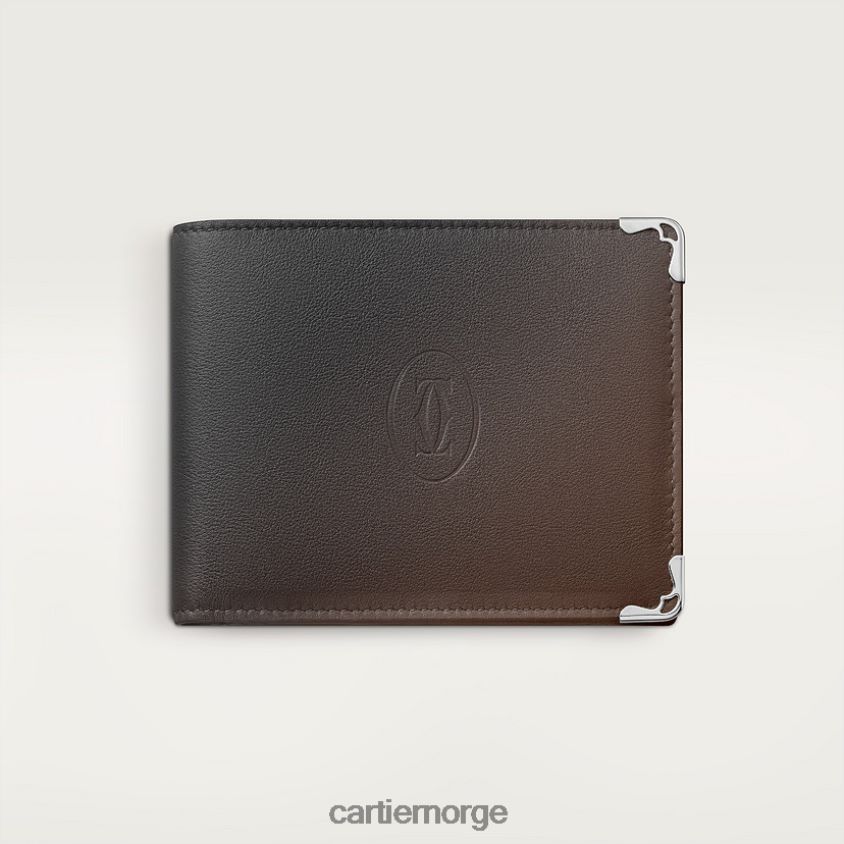 tilbehør Cartier må 6-kredittkort lommebok stilig F4466N1216