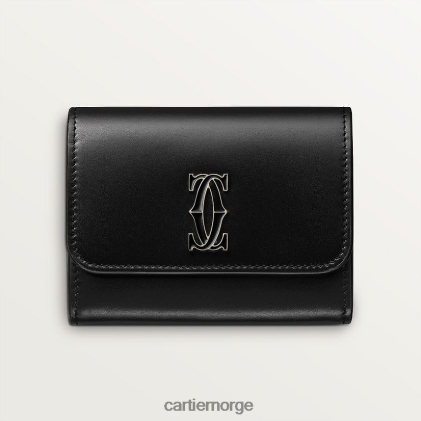 tilbehør Cartier mini lommebok, dobbel c stilig F4466N1179