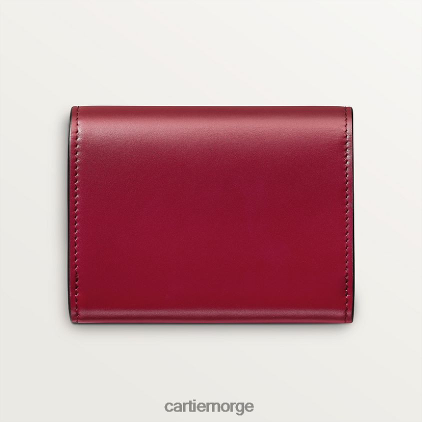 tilbehør Cartier mini lommebok, dobbel c stilig F4466N1240