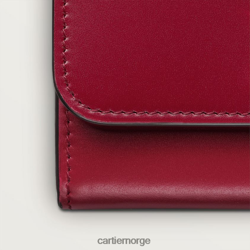 tilbehør Cartier mini lommebok, dobbel c stilig F4466N1240