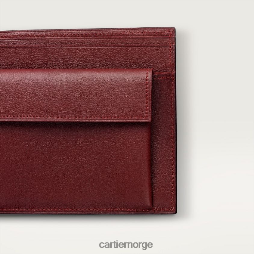 tilbehør Cartier mynt/seddel/kredittkort lommebok, må stilig F4466N1178