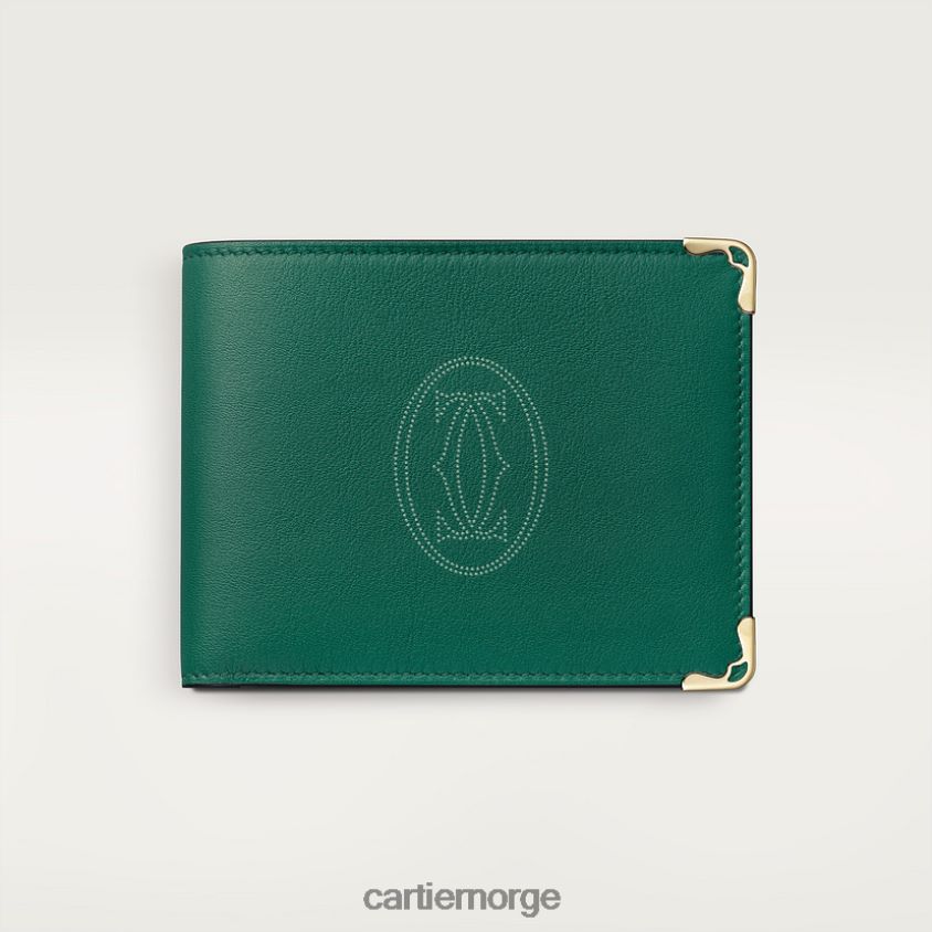 tilbehør Cartier seks-kredittkort lommebok, må stilig F4466N1101