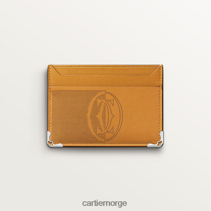 tilbehør Cartier dobbel kortholder stilig F4466N1062