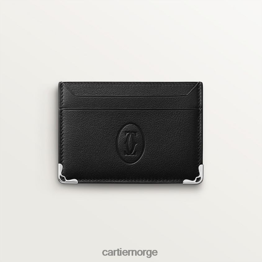 tilbehør Cartier dobbel kortholder stilig F4466N1186