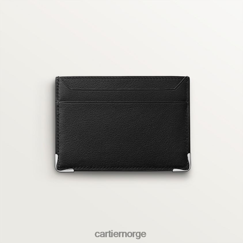 tilbehør Cartier dobbel kortholder stilig F4466N1186