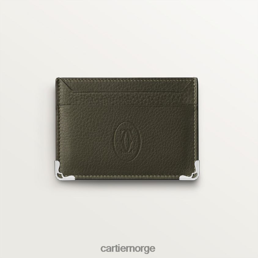 tilbehør Cartier dobbel kortholder stilig F4466N1286