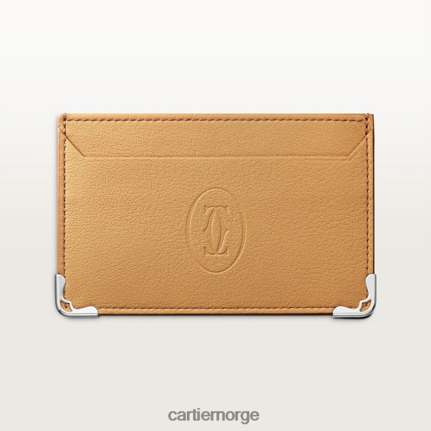 tilbehør Cartier enkel kortholder stilig F4466N1075