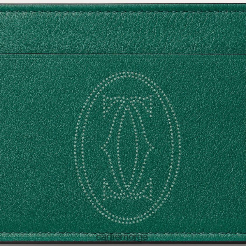tilbehør Cartier enkel kortholder stilig F4466N1099