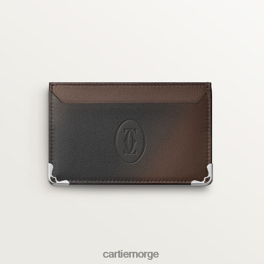 tilbehør Cartier must små skinnvarer, kortholder stilig F4466N1187