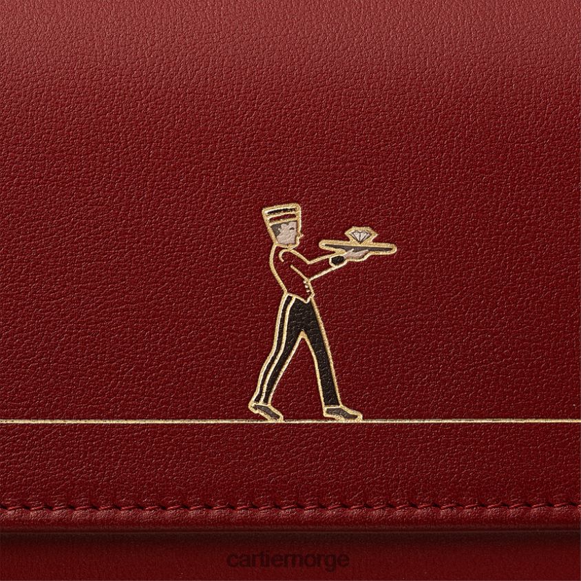 tilbehør Cartier diabolo 3 klokke reiseveske stilig F4466N1263