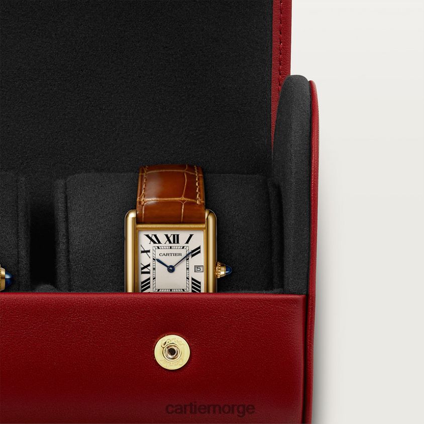 tilbehør Cartier diabolo 3 klokke reiseveske stilig F4466N1263