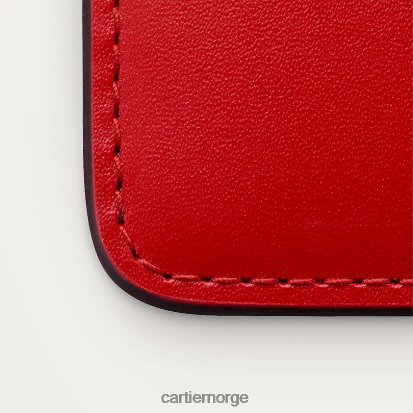 tilbehør Cartier dobbel c små skinnvarer, kortholder stilig F4466N1169