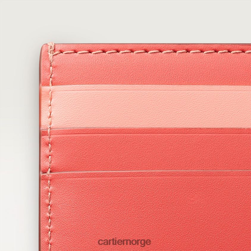 tilbehør Cartier dobbel c små skinnvarer, kortholder stilig F4466N1174