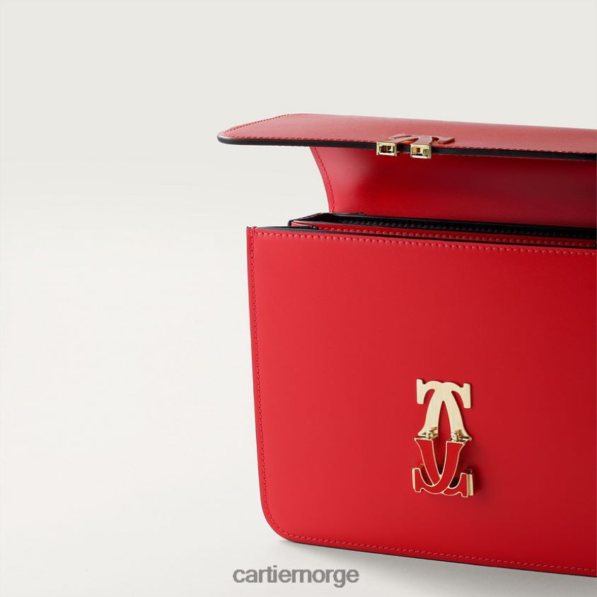 tilbehør Cartier dobbel c-veske, skulderveske stilig F4466N1165