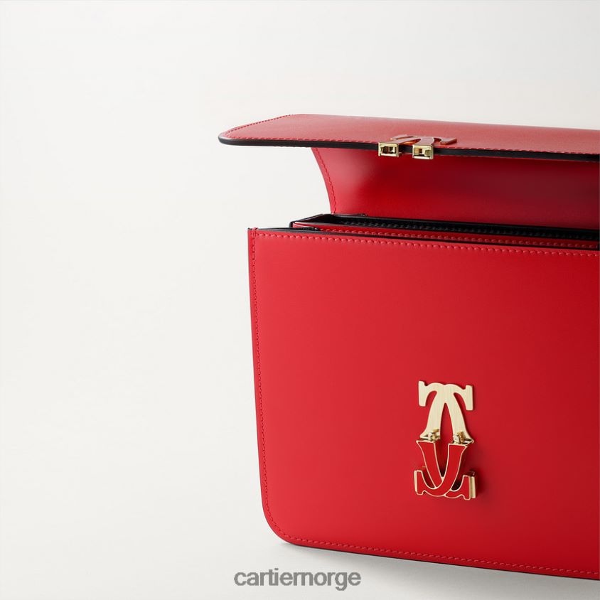 tilbehør Cartier dobbel c-veske, skulderveske stilig F4466N1165