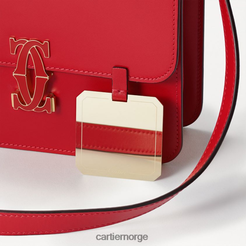 tilbehør Cartier dobbel c-veske, skulderveske stilig F4466N1165
