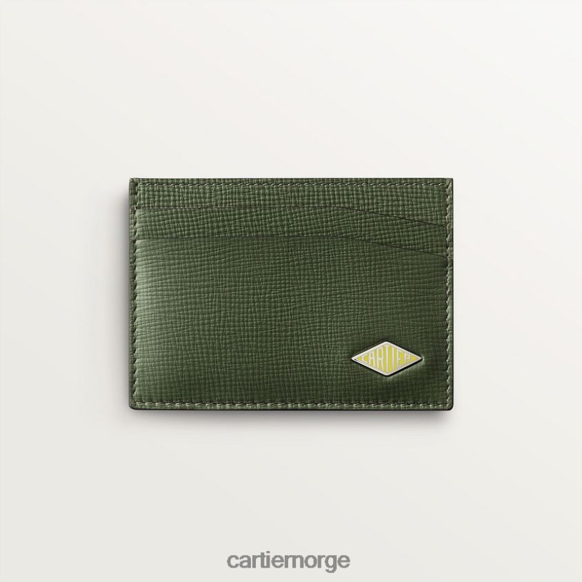 tilbehør Cartier dobbel kortholder, losange stilig F4466N1063