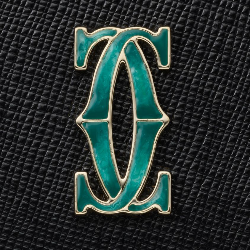 tilbehør Cartier enkel kortholder, c stilig F4466N1052