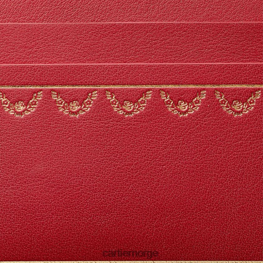 tilbehør Cartier enkel kortholder, guirlande stilig F4466N1284