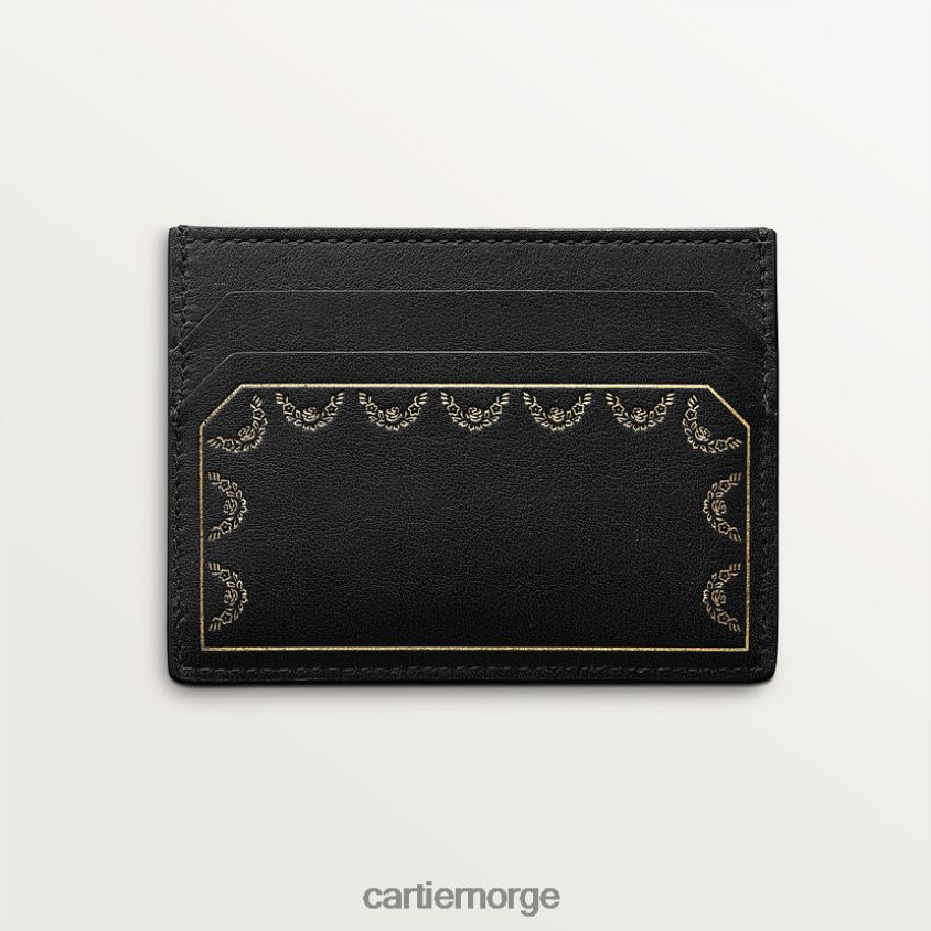 tilbehør Cartier enkel kortholder, guirlande stilig F4466N1285
