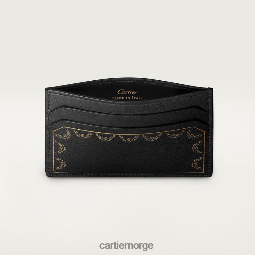 tilbehør Cartier enkel kortholder, guirlande stilig F4466N1285