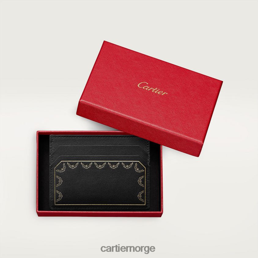 tilbehør Cartier enkel kortholder, guirlande stilig F4466N1285