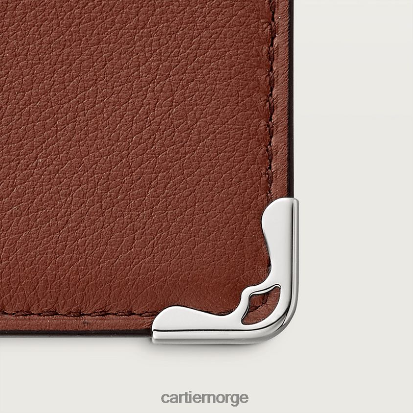 tilbehør Cartier enkel kortholder, må stilig F4466N1190
